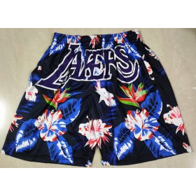NBA Los Angeles Lakers Män Fickor Shorts M003 Swingman